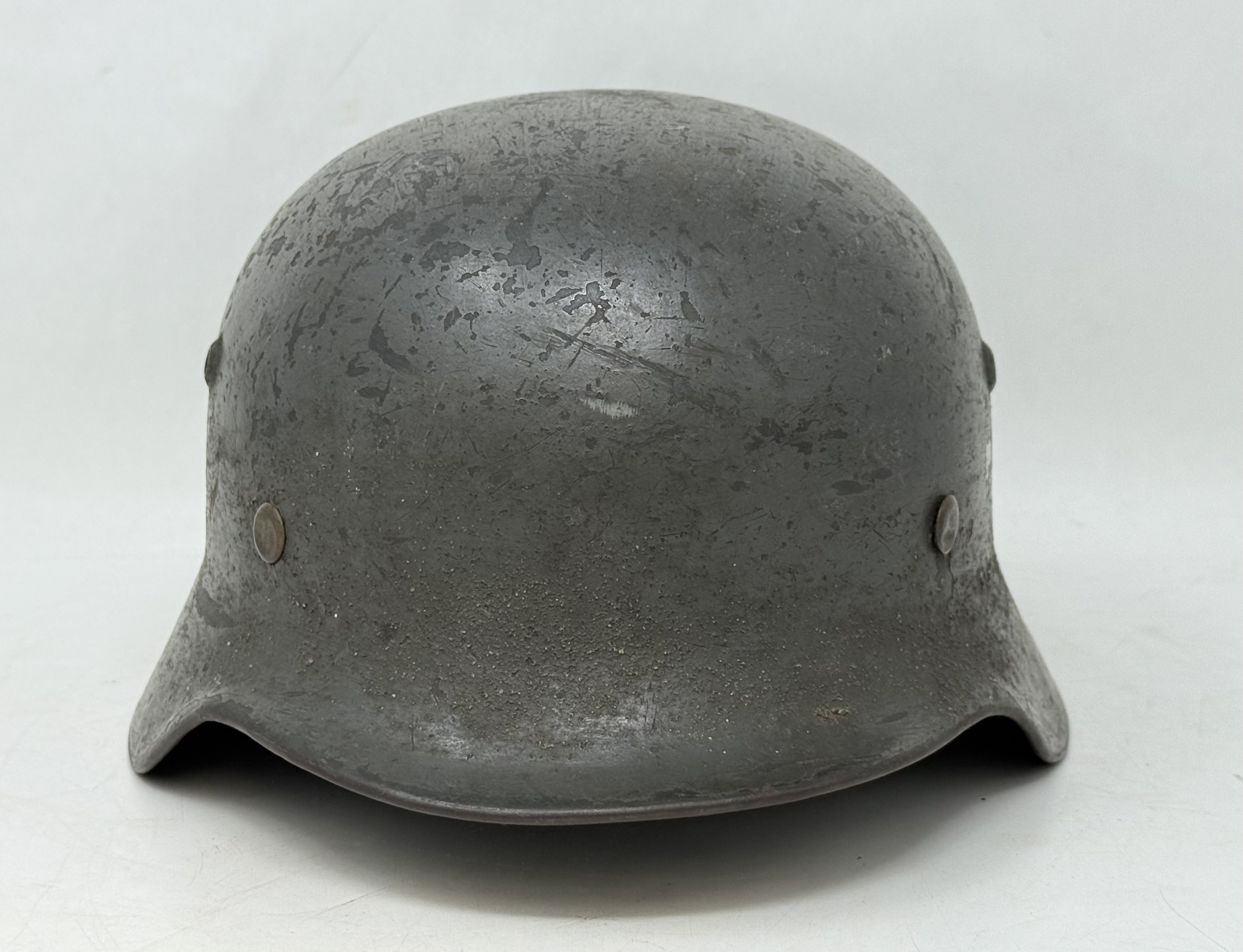 Splinter Camo Cover with M35 Heer Helmet