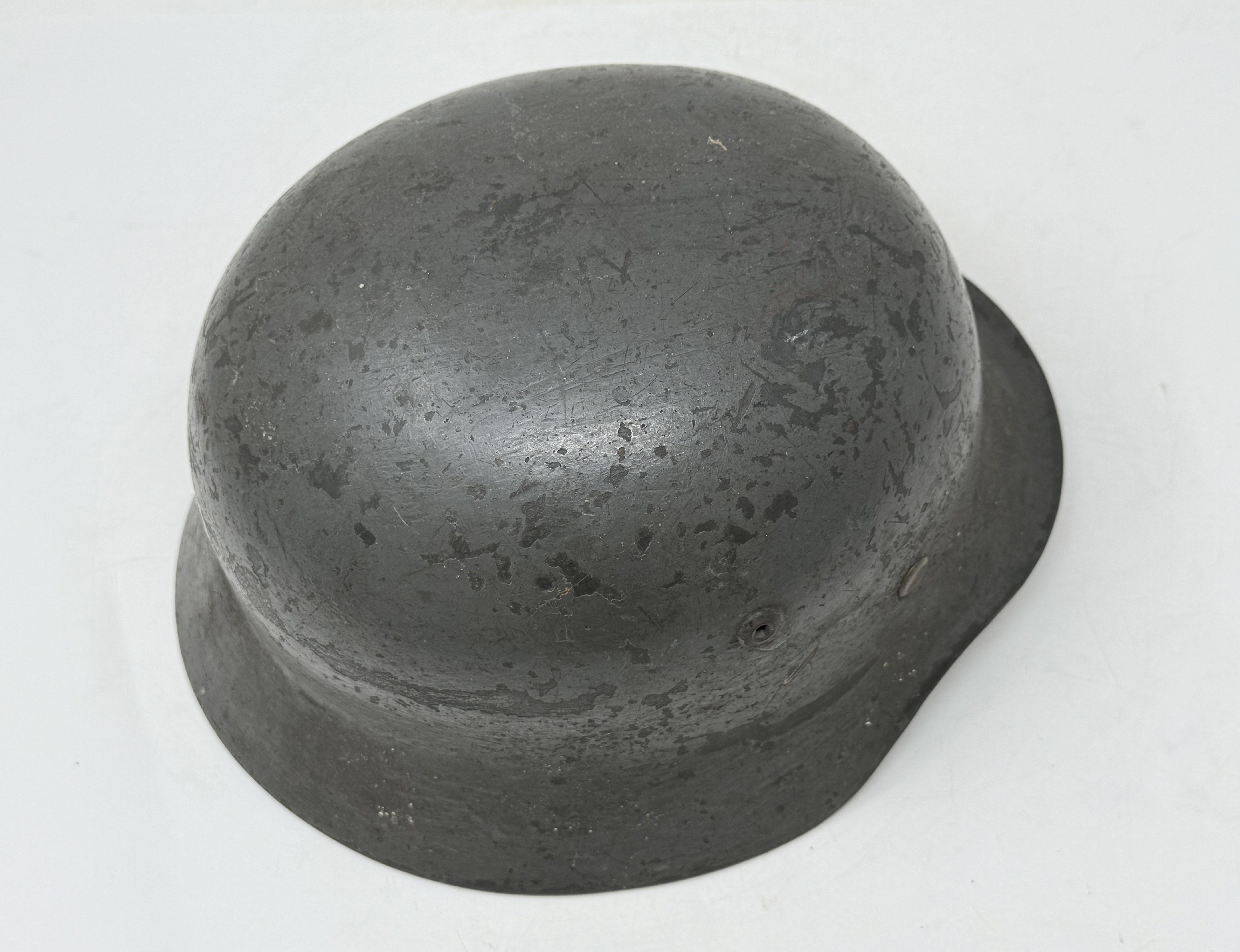 Splinter Camo Cover with M35 Heer Helmet