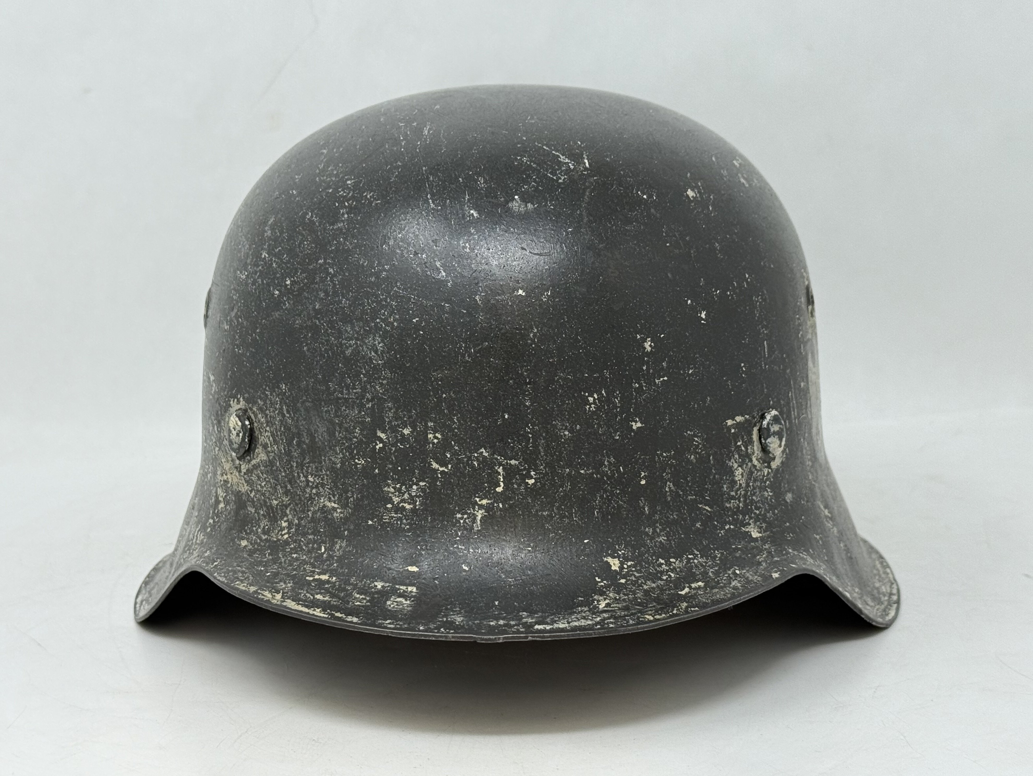 Heer M42 Whitewash Snow Camo Helmet