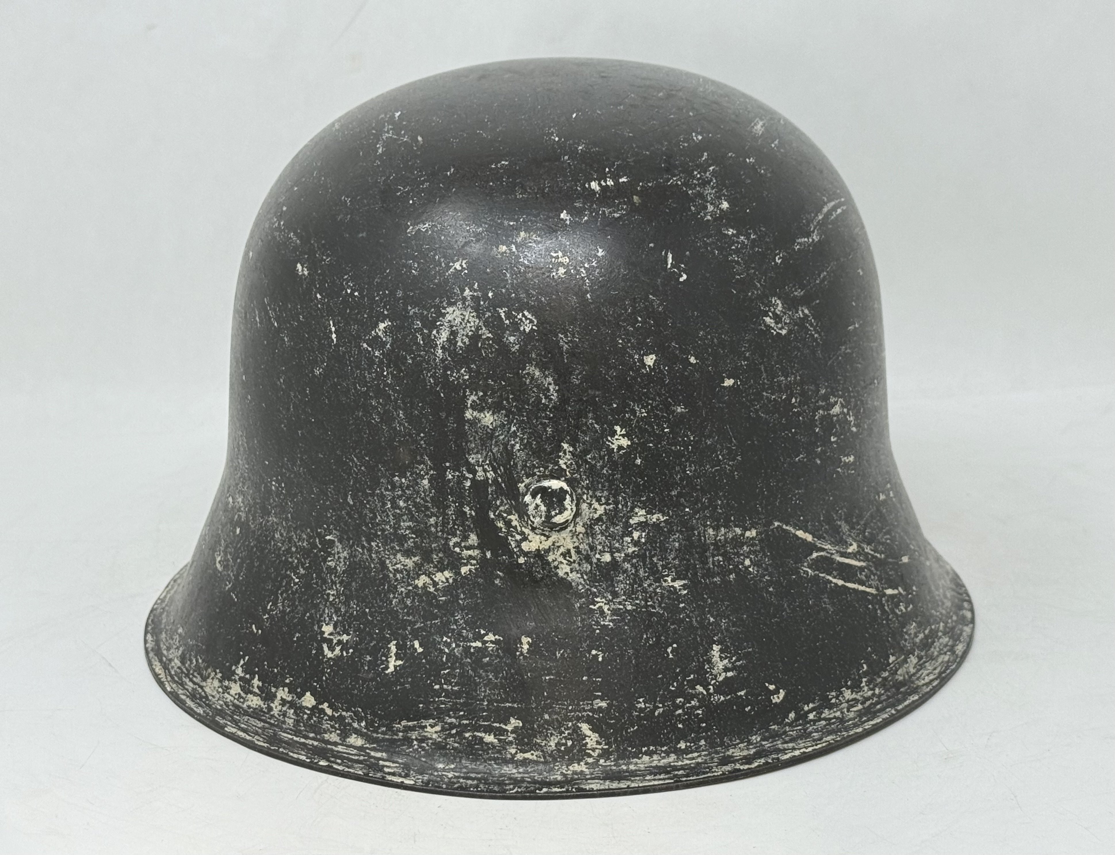 Heer M42 Whitewash Snow Camo Helmet