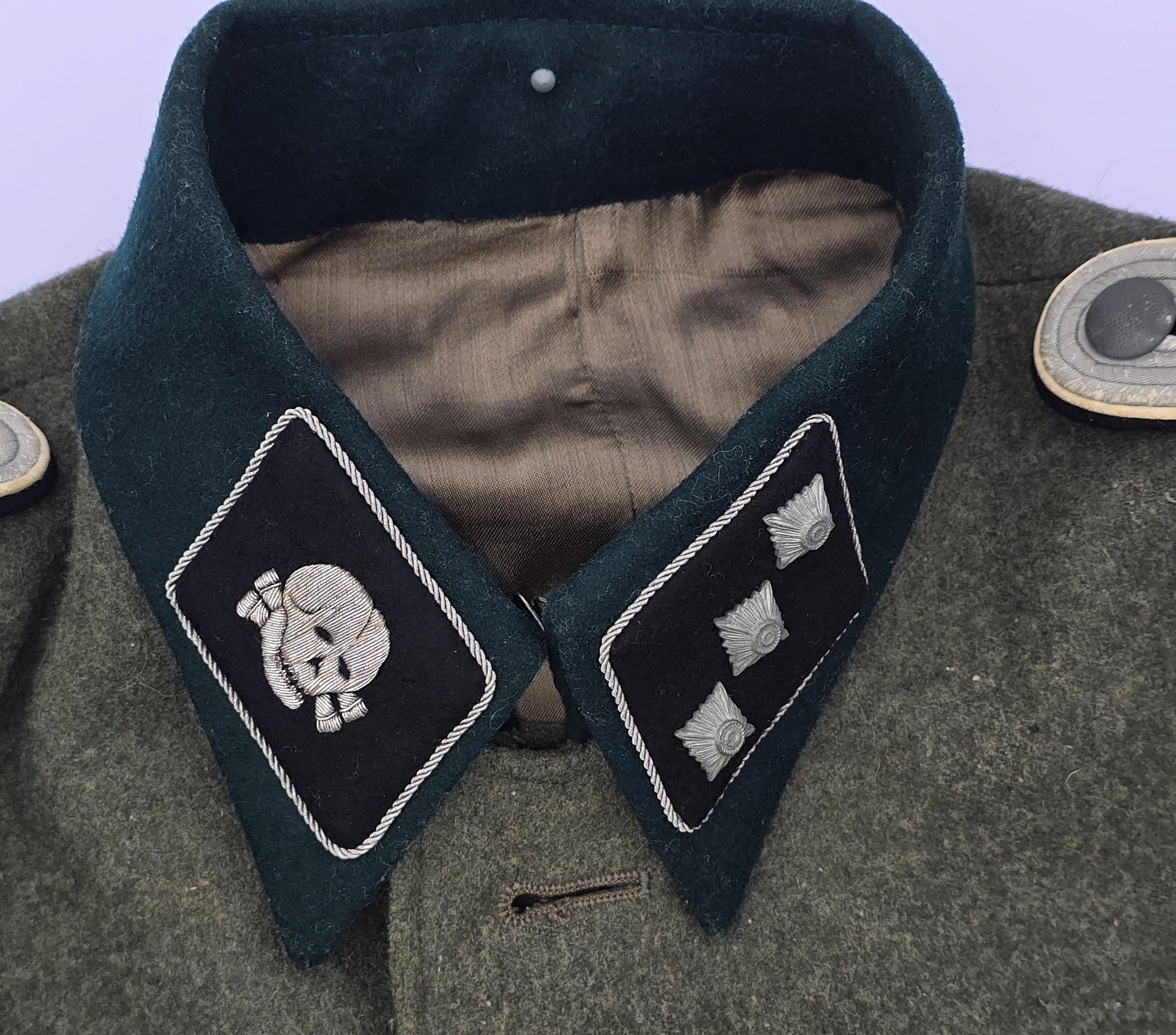 Fine Waffen-SS Totenkopf Officer's Tunic