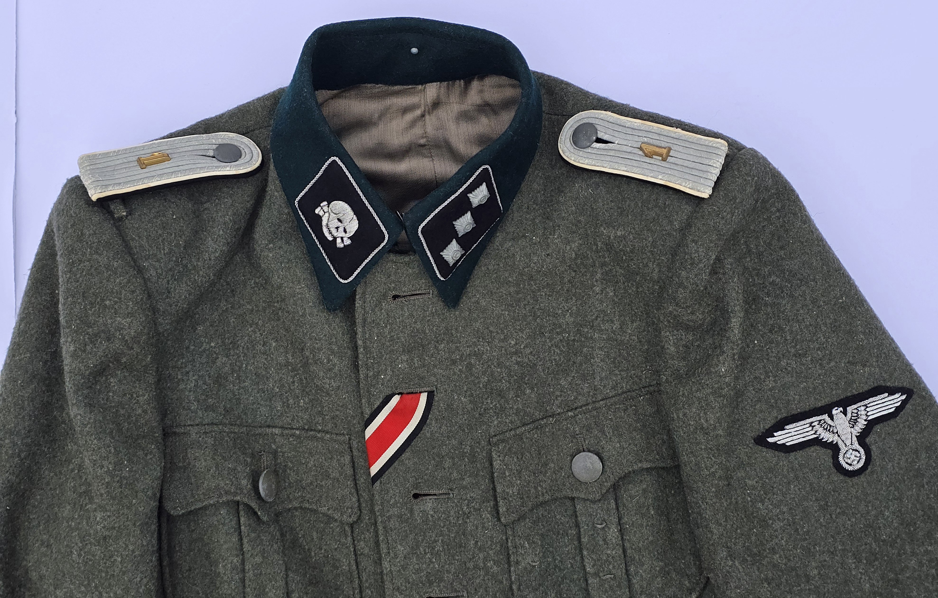 Fine Waffen-SS Totenkopf Officer's Tunic