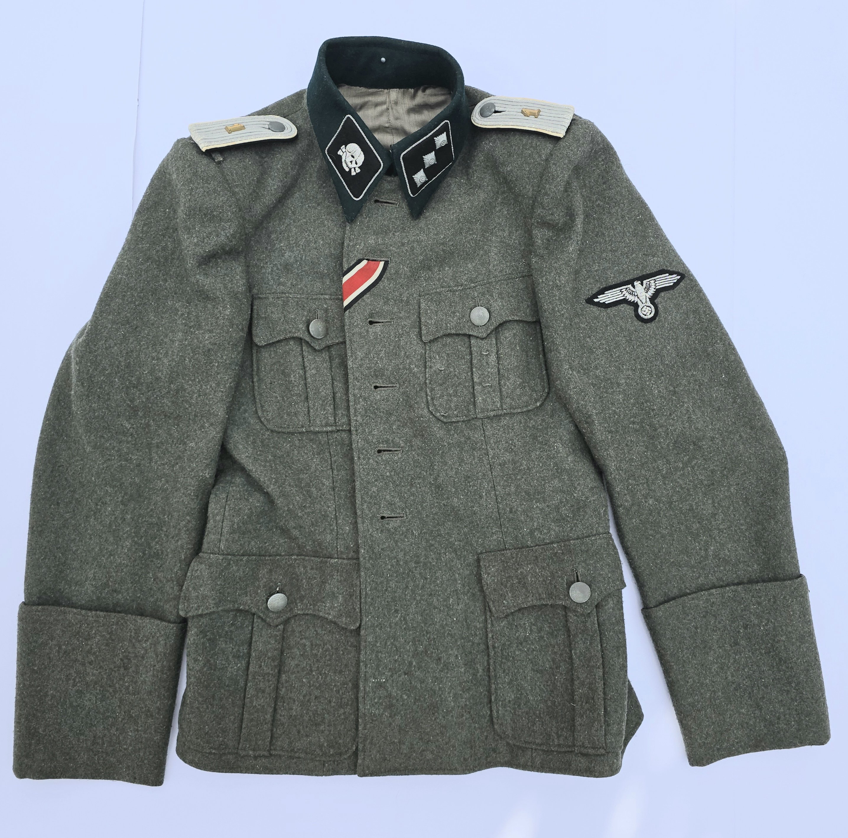 Fine Waffen-SS Totenkopf Officer's Tunic