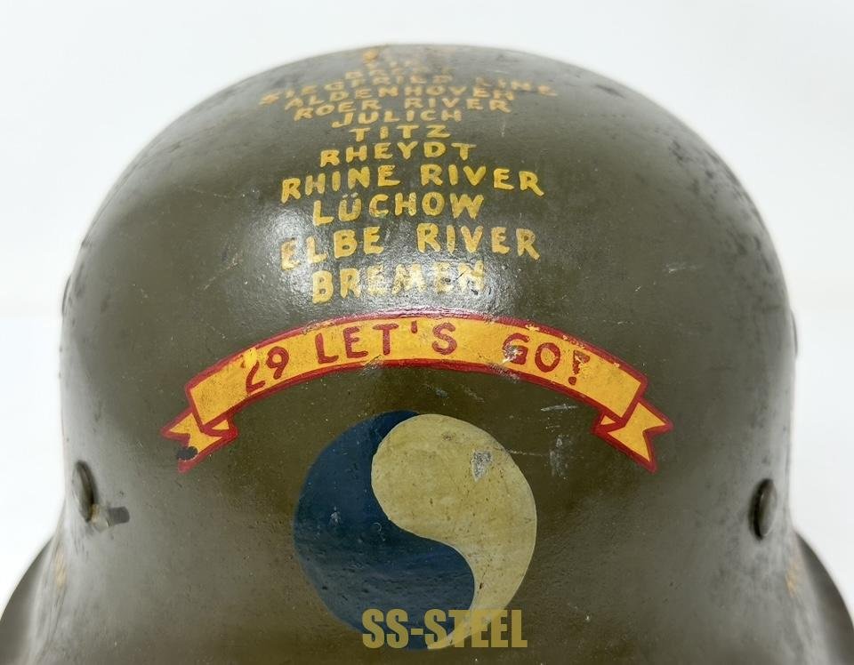 M42 29th Infantry Division Trophy Helmet