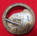  French Pre WWII, Maginot Line Badge, 'They Shall Not Pass'
