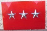  US Post WWII Lieutenant General License Plate Plaque