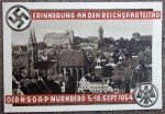  German WWII Postcard, Reichsparteitag 1934