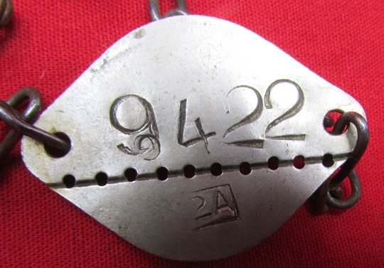  French WWI-WWII Identity Bracelet, 9422 — image 3