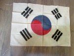  Korean War, South Korean Flag, 24 x 17 Inches, Cotton