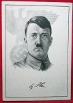  German WWII Postcard, Hitlers Birthday 1938, 4 Austrian Cancellations