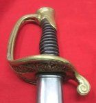  French WWI, 1845 Pattern Infantry Officers Sword, Chatellerault 1916