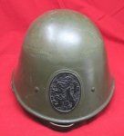  Dutch WWII M1923-27 Steel Helmet, Complete