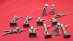  German, Pre WWII, Lineol Toy Soldier Lot, 12 Pieces, US or British