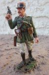  King & Country, FOB034, WWII French Officer, Retired