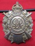  British 1935 Marksmanship Badge, The Kings Shield, Named