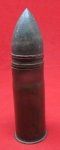  French WWI 37 mm Projectile & Casing, INERT