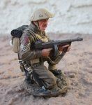  King & Country, FOB030, British Tommy Gunner, Retired