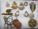  Canadian WWI, Insignia & Medal Grouping, 50th Canadian Infantry BN