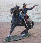  King & Country, CW061, Officer Firing Pistol, Retired, Boxed