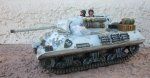  King & Country, BBA011, M10 Tank Destroyer, Winter Camo, Retired