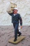  King & Country, USN010, Sailor with Seabag, Retired, Boxed