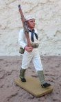  King & Country, USN005, Sailor Marching, Retired, Boxed
