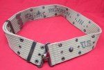  US WWII M1936 Pistol Belt, R.H. Co. 1942, Named