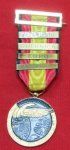  Spanish Civil War Campaign Medal With Four Campaign Clasps