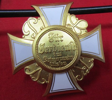  German Post WWI Prussian War Veteran Badge, 1st Class, Cased — image 5