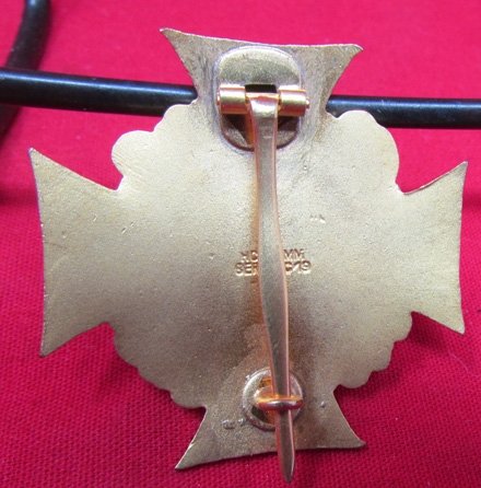 German Post WWI Prussian War Veteran Badge, 1st Class, Cased — image 6