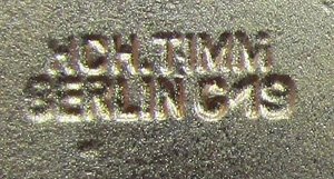  German Post WWI Prussian War Veteran Badge, 1st Class, Cased — image 7