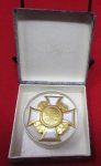  German Post WWI Prussian War Veteran Badge, 1st Class, Cased