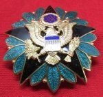  US Post WWII War Department General Staff Badge, NS Meyer Mfg