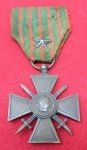  French WWI, Croix de Guerre, 1914-1915 Reverse