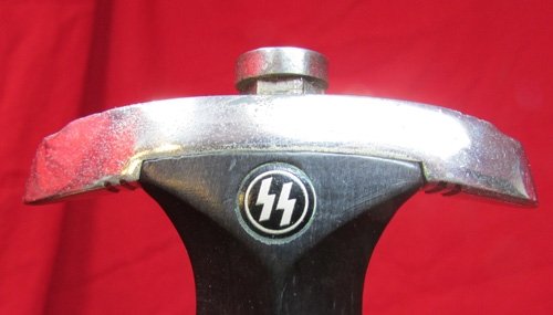  German WWII M1933 SS Enlisted Dagger & Hanger, Eickhorn Transitional — image 6
