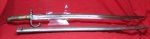  Egyptian Chassepot Pattern Bayonet, Weyersburg Mfg.
