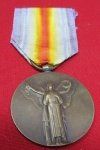  French WWI Victory Medal & Ribbon, A. Morlon, Official Issue