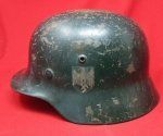  German WWII Army M1935-40 Steel Helmet, ET64