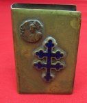  French WWI Cross of Loraine Matchsafe
