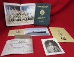 Japanese Pre WWII Passport & Travel Document Lot, 1938