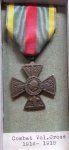  French WWI Combat Volunteer Cross