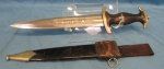  German WWII M1933 SS EM Dagger, A.Schuttelhofer & Co Mfg.