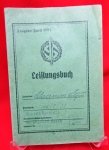  German WWII SA Leistungsbuch, 1934, Gruppe Kurpfalz, Photo