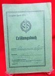 German WWII SA Leistungsbuch, 1934, Gruppe Kurpfalz, Photo