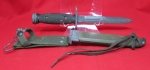 South Korean, US M4 Carbine Bayonet, US M8A1 Scabbard