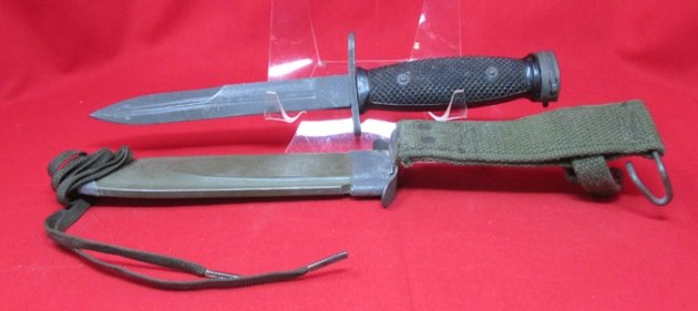  South Korean, US M4 Carbine Bayonet, US M8A1 Scabbard — image 5