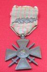  French WWI, Croix de Guerre 1914/1915 Reverse, Army Level