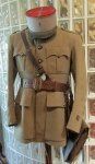  French WWII Cavalry School. Officers Uniform Set