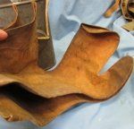  French WWI Gasmask Tin, Anti-Gas Gloves