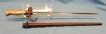  French WWI 1886 Lebel Rifle Bayonet Hooked Guard